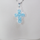 Small Cross - Kara-Silver Chain - 1